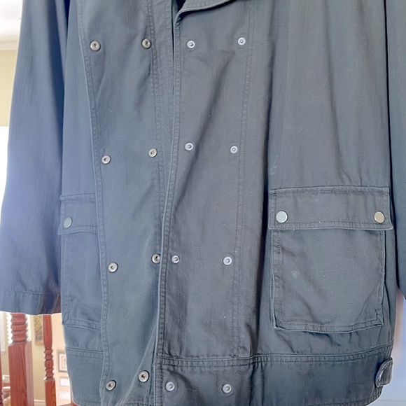 Cute double breasted utility jacket. EUC - Picture 9 of 9